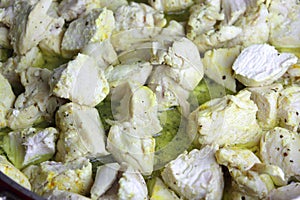 Thai chicken green curry