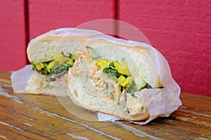 Thai Chicken Salad Sandwich