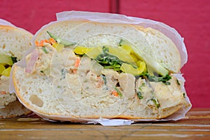 Thai Chicken Salad Sandwich