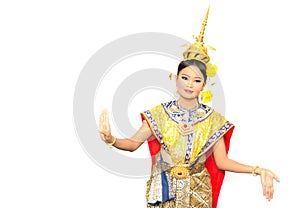Thai classical dance photo