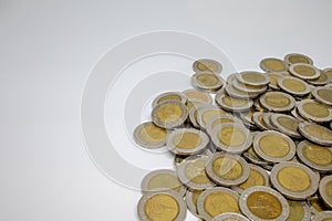 Thai Coin with white background