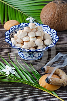 Thai cookie fragant of thai candle