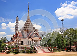 Thai crematory or funeral pyre