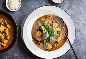 Thai cuisine: Dragon fish curry with bamboo shoots