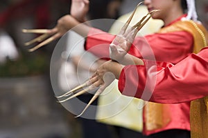 Thai dance performance