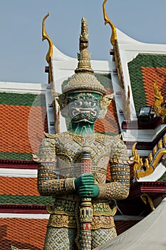 Thai Demon in Grand Palace