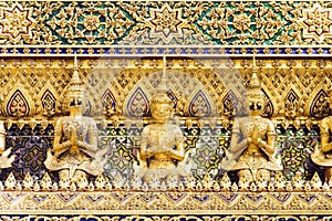 Thai Demon Guardian Statues