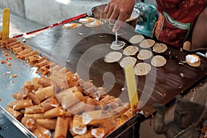 Thai deseert,pan cake