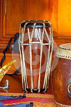 Thai drums musical instrument
