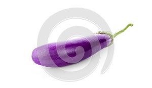 Thai eggplant isolated on white background