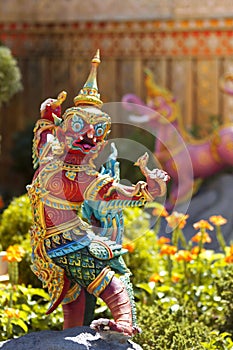 Thai Fairy Tales Creature, Himmapan animals statue