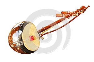 Thai fiddle musical instrument