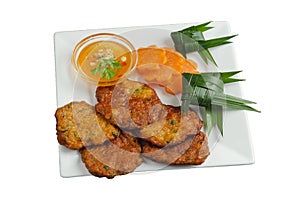 Thai fish cake