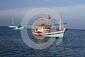 Thai fishing schooner