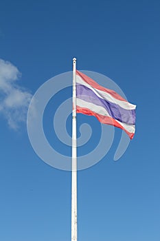 Thai Flag. National Flag of Thailand.