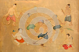 Thai folk Painting