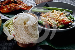Thai food dish both in Thailand and Asia,