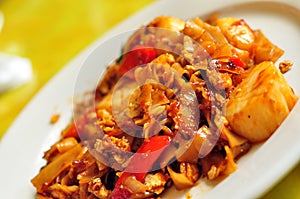 Thai Food - Drunken noodle photo