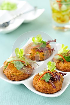 Thai Food Fried Fish Cake