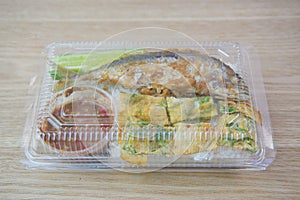 Thai food in package