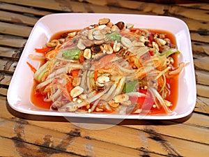 Thai food / somtum 04 photo