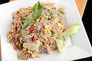 Thai Fried Rice with Chicken