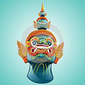 Thai giant mask