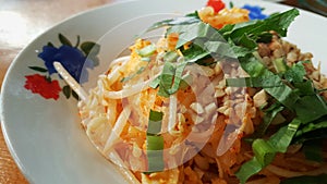 Thai gourmet padthai. photo