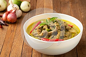 Thai Green Curry with Beef ,Gaeng Kiaw Wan