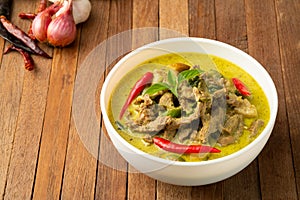 Thai Green Curry with Beef ,Gaeng Kiaw Wan