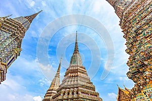 Thai hermit exercise Wat Pho