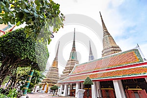 Thai hermit exercise Wat Pho