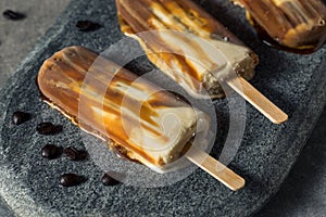 Thai Iced Coffee Ice Cream Bar