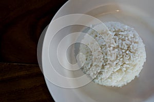 Thai Jasmine rice, staple food of Thailand and Asia