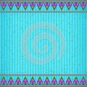 Thai Kra Jung blue card board texture