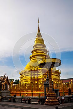 Thai Lanna Hariphunchai temple
