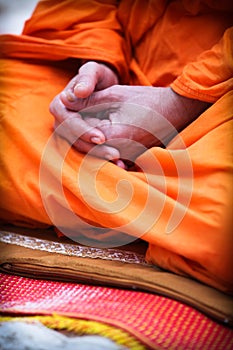 Thai monk.