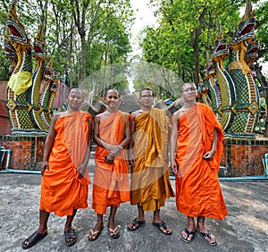 Thai Monks