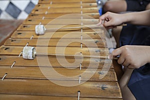 Thai musical instrument Alto xylophone