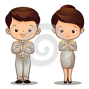 Thai official Sawasdee