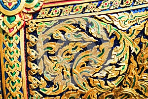 Thai pattern from a Royal Barge 1