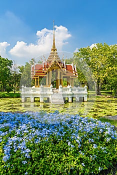 Thai pavilion in Suanluang RAMA IX public park