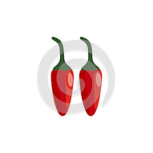 Thai pepper. Thai pepper fruit, spicy capsicum with a burning taste