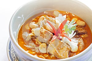 Thai Red Curry with Pork