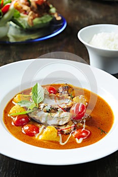 Thai red duck curry