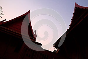Thai roof style