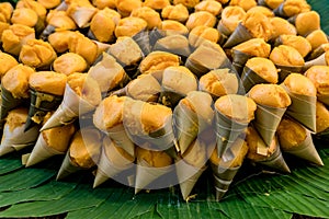 Thai`s dessert made from sugar palm tree