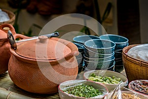 Thai`s earthware pot