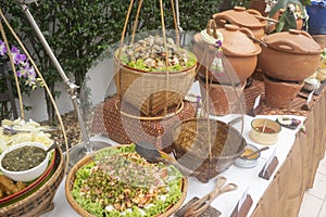 Thai`s traditional earthware pot