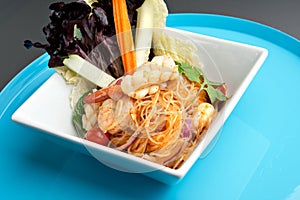 Thai Salad with Shrimp and Seafood